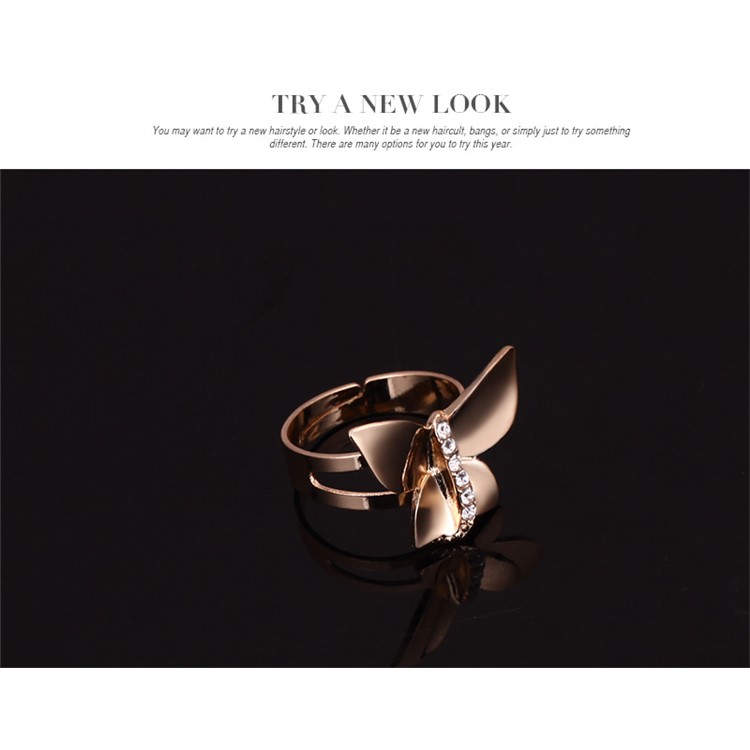 Women's Fashion Gold Plated Jewelry Set Earrings Necklace Bracelet Ring Charm Set-8