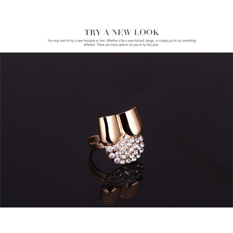 Gold Plated Women Bracelet Ring Necklace Earrings Wedding Jewelry Set-8