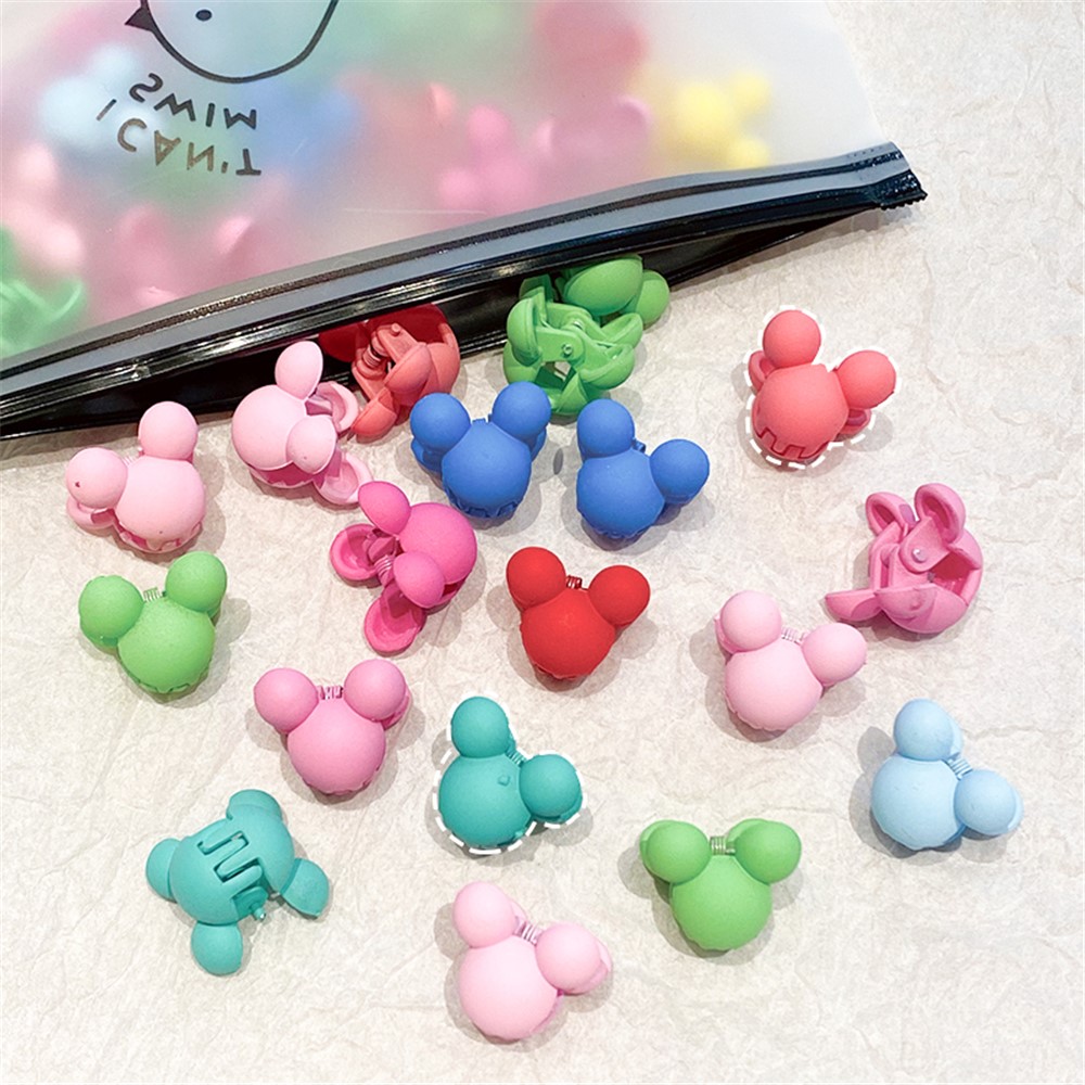 DZFJ 50Pcs/Set Girls Mini Hair Claws Clips Cute Shape Hair Pins Non-slip Children Barrettes Jaw Clamps for Hair - MiQi/L-6