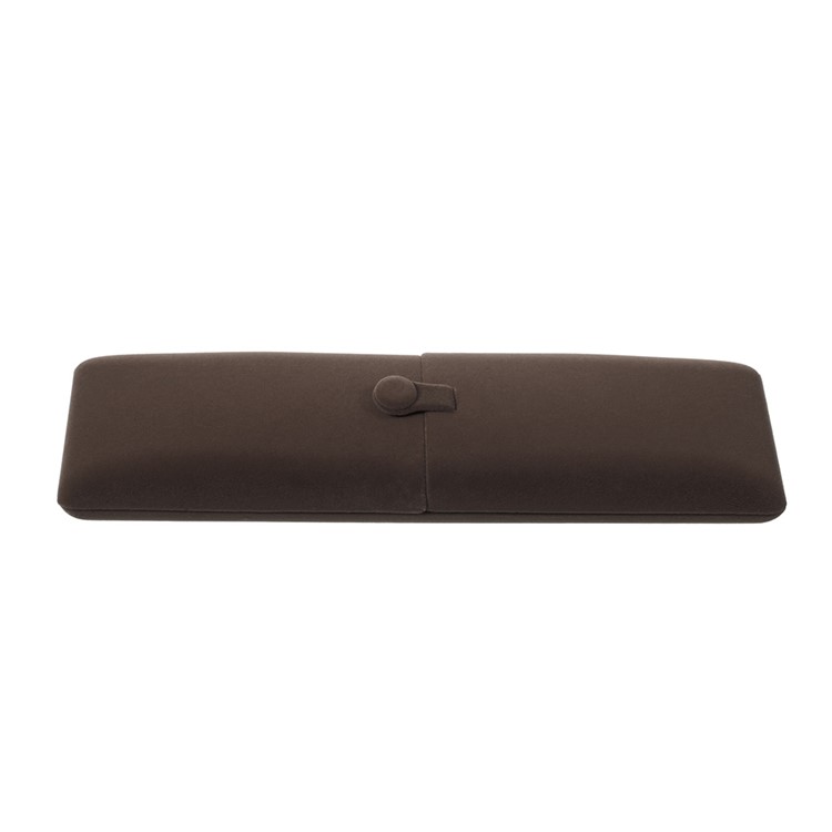 Velvet Charm Bracelets Jewelry Gift Box Display Case Holder, Size: 22.5 x 6 x 3.5cm - Coffee-2