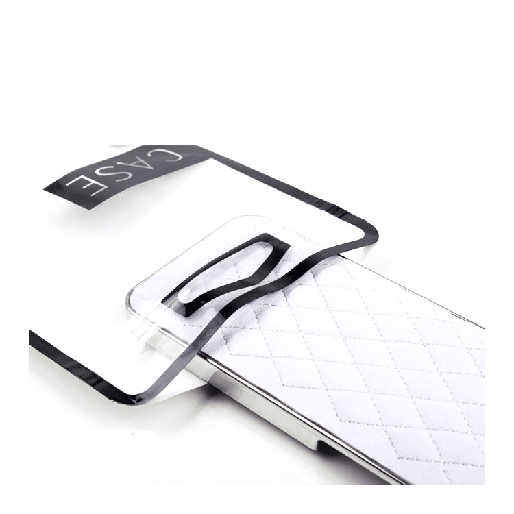 100PCS Saco Universal Do Telefone Móvel OPP PVC Pacote Saco Tamanho: 21.5x12cm - Preto-3