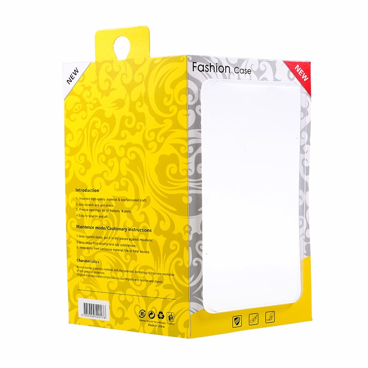 50Pcs Flower Pattern Packing Boxes for iPhone 6s Plus / 6 Plus Back Cases, Size: 155 x 75 x 10mm-3