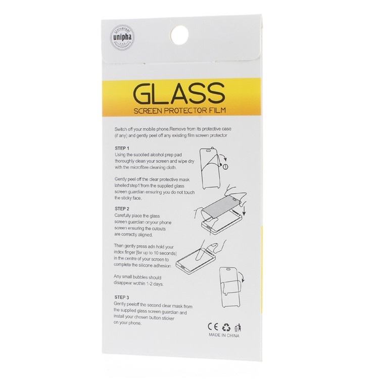 100Pcs/Set Universal Packaging Box for Smartphone Tempered Glass Screen Guard - Style E-2