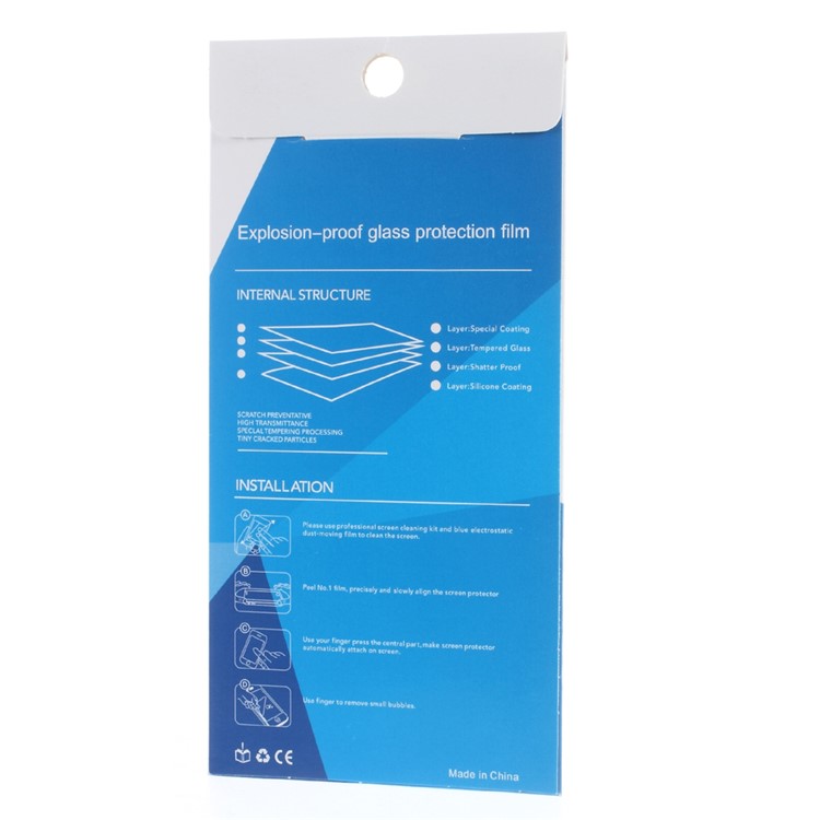 100Pcs/Set Universal Package Retail Box for iPhone Samsung Tempered Glass Screen Film - Style G-2