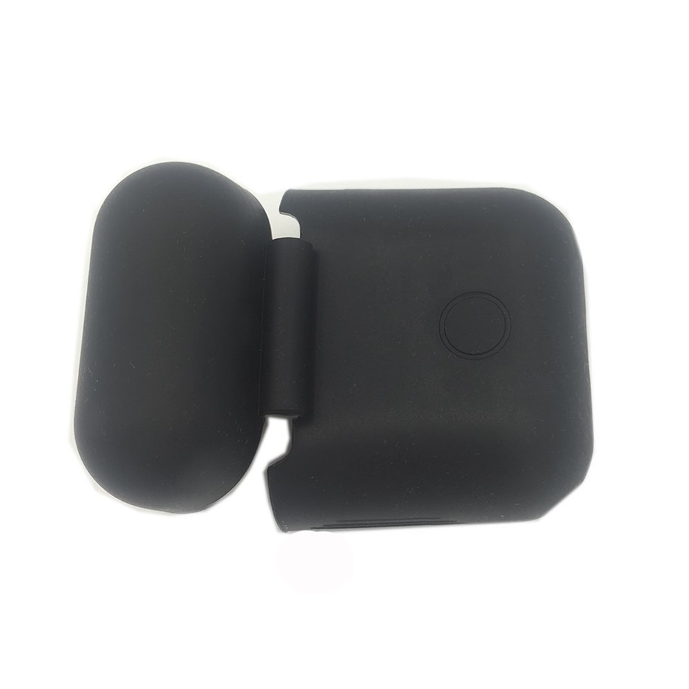 LANKILIN Shock-proof Silicone Protective Cover for Apple AirPods Charging Case - Black-8