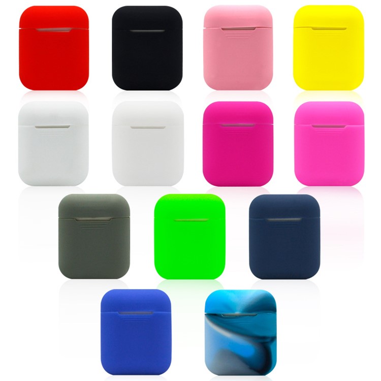 LANKILIN Shock-proof Silicone Shell Case for Apple AirPods Charging Case - Grey-7
