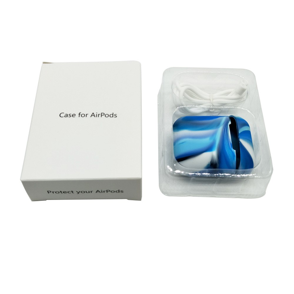 LANKILIN Shock-proof Silicone Case Protection Cover for Apple AirPods Charging Case - Multi-color-5