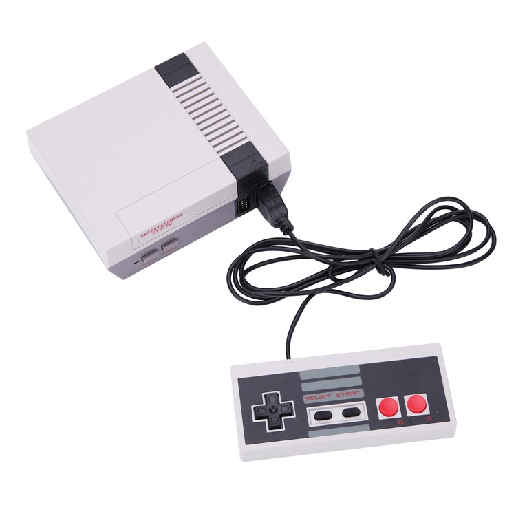 RS-38 Mini TV Handheld Game Consoles Dual Control Childhood Game Consoles with 500 Games Support PAL & NTSC - UK Plug-8