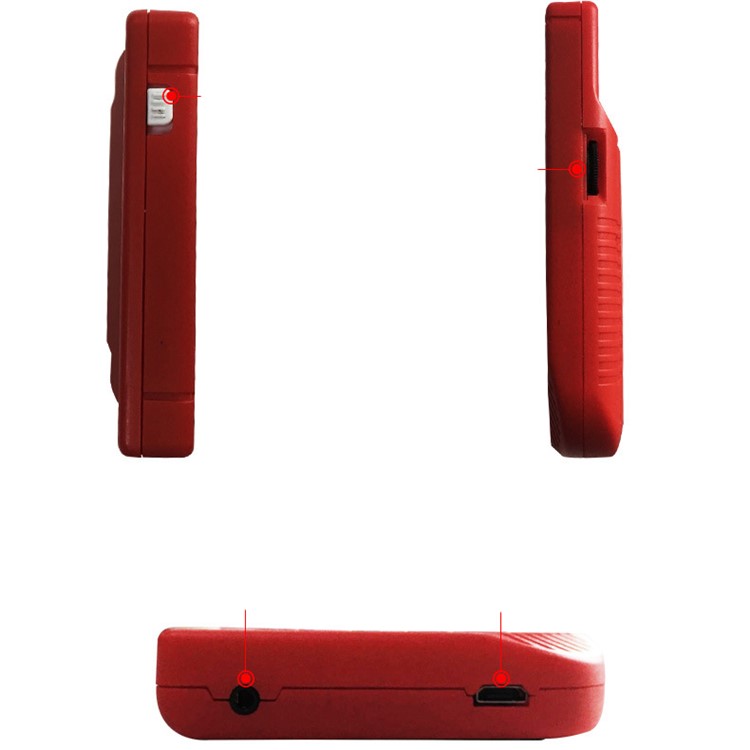 2.5 Inch LCD Display Handheld Game Player Mini 8 Bit Video Game Console - Red-2