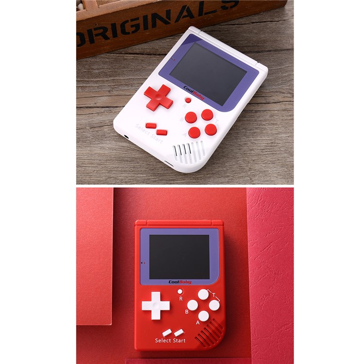 2.5 Inch LCD Display Handheld Game Player Mini 8 Bit Video Game Console - Red-5