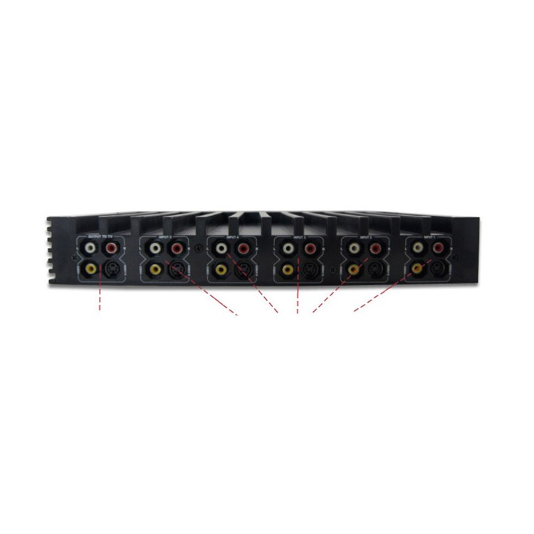 5 Input 1 Output PlayStation 2 Audio & Video Selector-2