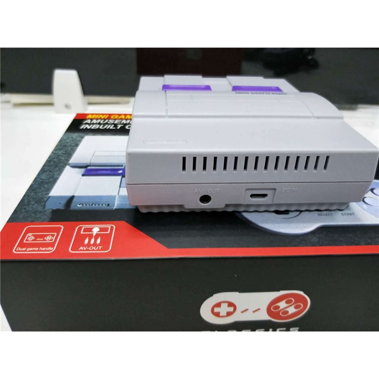 8-Bit Super Nintendo Entertainment System Mini Console Built-in 660 Games - EU Plug-4