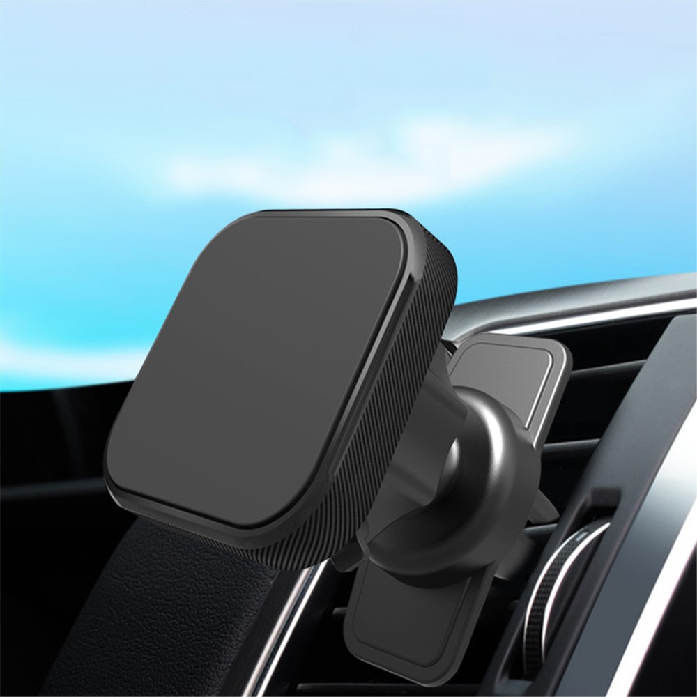 Car Mount Air Vent Magnetic Phone Holder Charger for iPhone Galaxy GPS-3