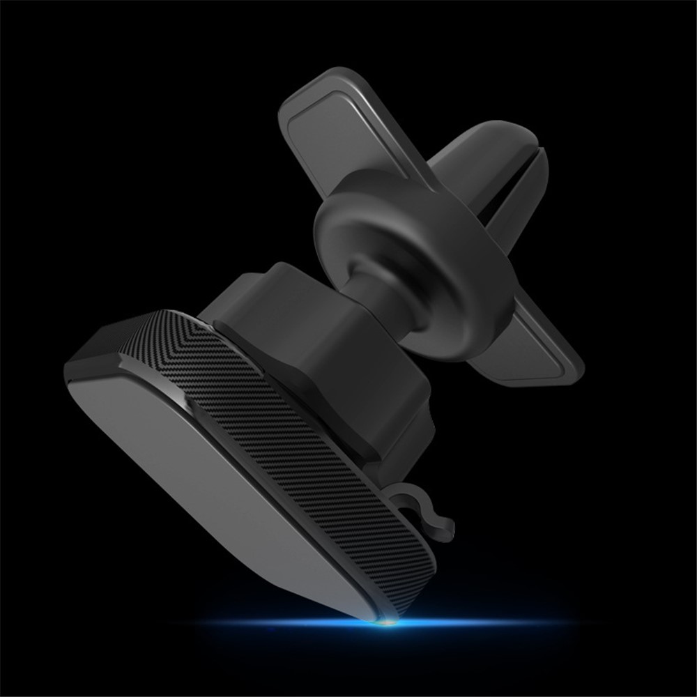 Car Mount Air Vent Magnetic Phone Holder Charger for iPhone Galaxy GPS-4