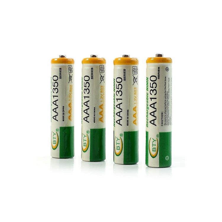 4PCS BTY AAA 1.2V 1350mAh Rechargeable Ni-MH Batteries-3