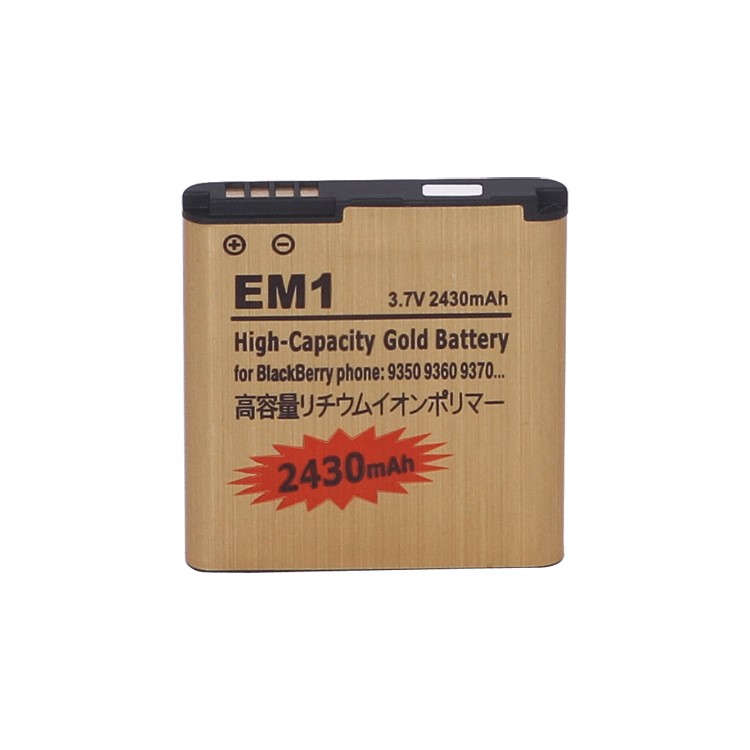 E-M1 Battery for BlackBerry Curve 9350 9360 9370 2430mAh (high capacity)-1