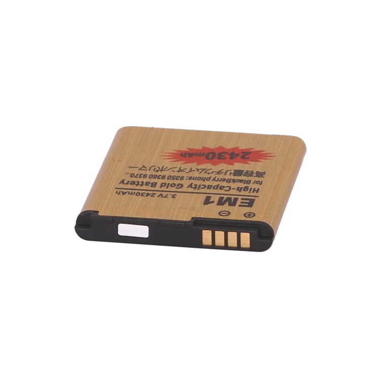 E-M1 Battery for BlackBerry Curve 9350 9360 9370 2430mAh (high capacity)-3
