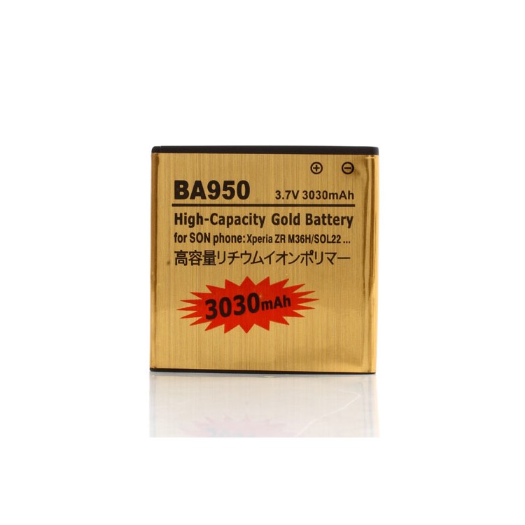3030mAh BA950 Battery Replacement for Sony Xperia ZR M36h C5503 C5502-1