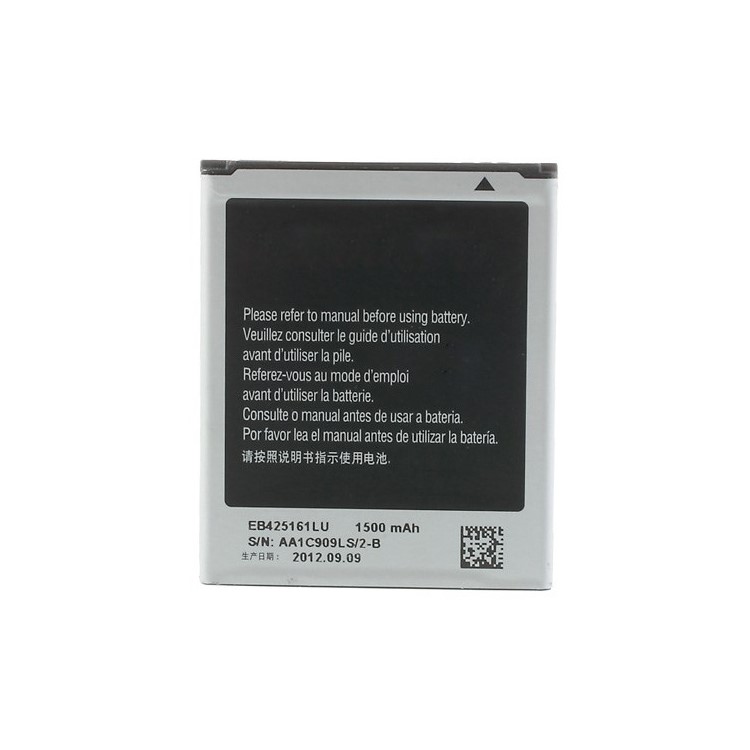 For Samsung i8190 Galaxy S3 Mini / Galaxy Ace 2 i8160 / Galaxy Trend II Duos S7572 Li-ion Battery 1500mAh 3.8V EB425161LU-1