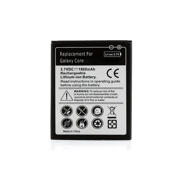 1900mAh Rechargeable Battery Replacement for Samsung Galaxy Core I8260 / Trend 3 G3502U G3508 G3509-1