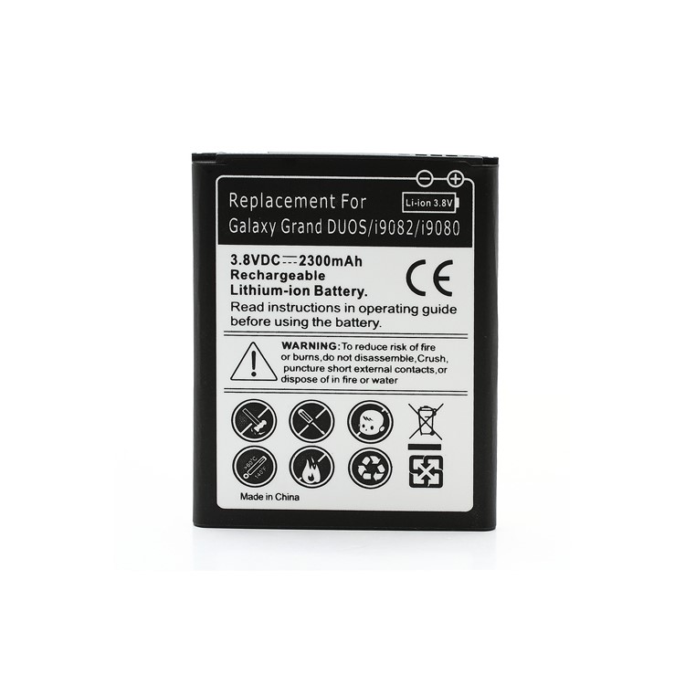 2300mAh Rechargeable Battery Replacement for Samsung Galaxy Grand I9080 I9082-2