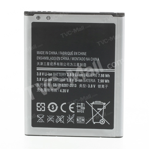2100mAh 3.8V Battery EB535163LU for Samsung Galaxy Grand I9082 I9080 (OEM, Not Brand New)-2
