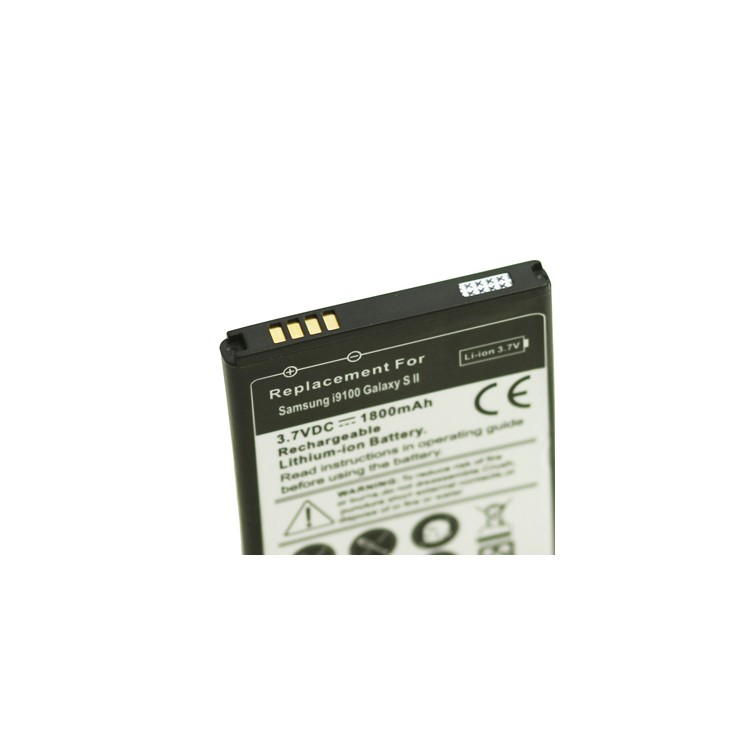 1800mAh Li-ion Rechargeable Battery Replacement for Samsung I9100 Galaxy S II-4