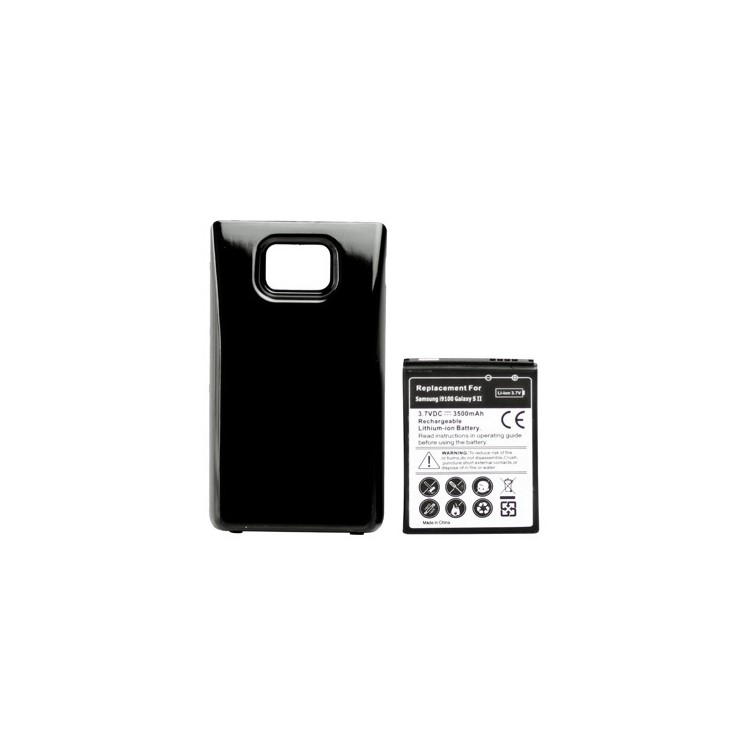 Samsung I9100 Galaxy S II Extended Battery with Special Battery Door Cover (3500mAh)-1