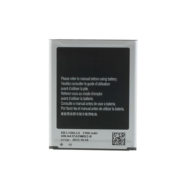 For Samsung Galaxy S3 I9300 I9128 I9308 I9082 Rechargeable Li-ion Battery 2100mAh 3.8V EB-L1G6LLU-1