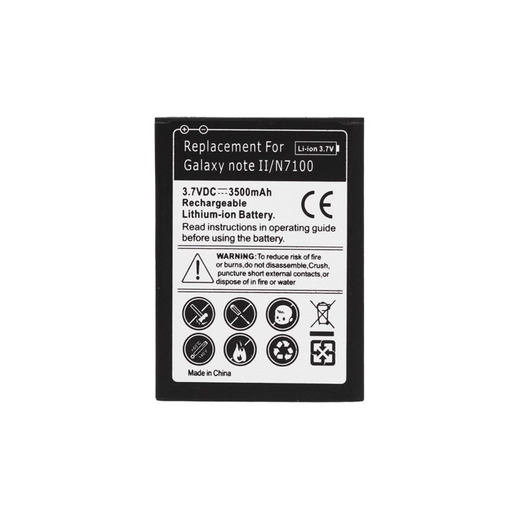 Samsung Galaxy Note II N7100 Battery Replacement 3500mAh-1
