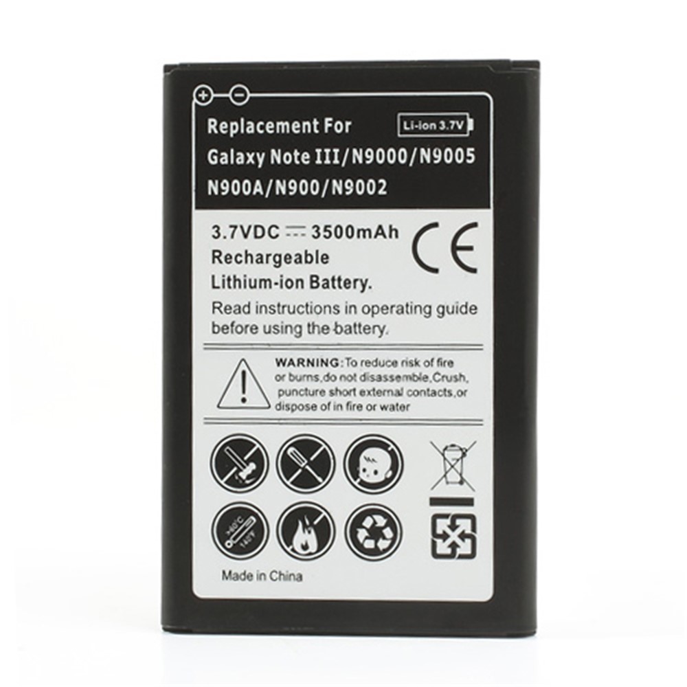 3500mAh Rechargeable Battery Replacement for Samsung Galaxy Note 3 N9005 N9000 N9002-1