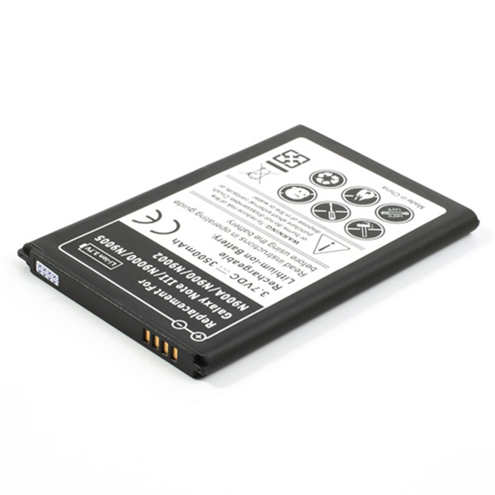 3500mAh Rechargeable Battery Replacement for Samsung Galaxy Note 3 N9005 N9000 N9002-3
