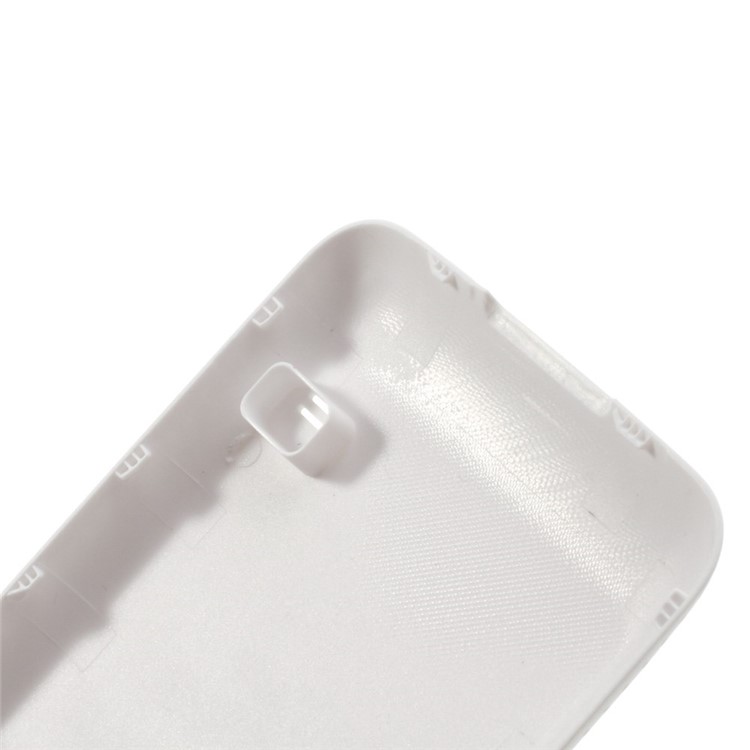6500mAh Extended Li-ion Battery + Concave Dots Housing Back Case for Samsung Galaxy S5 G900 - White-6
