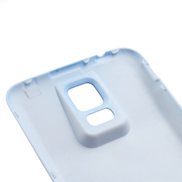 6500mAh Extended Li-ion Battery + Concave Dots Rear Housing Cover for Samsung Galaxy S5 G900 - Blue-5