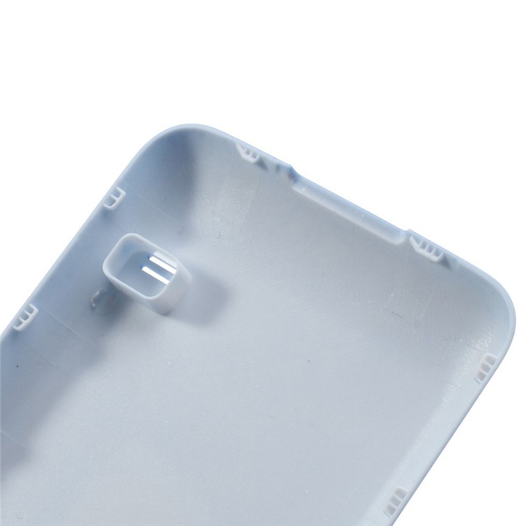6500mAh Extended Li-ion Battery + Concave Dots Rear Housing Cover for Samsung Galaxy S5 G900 - Blue-6