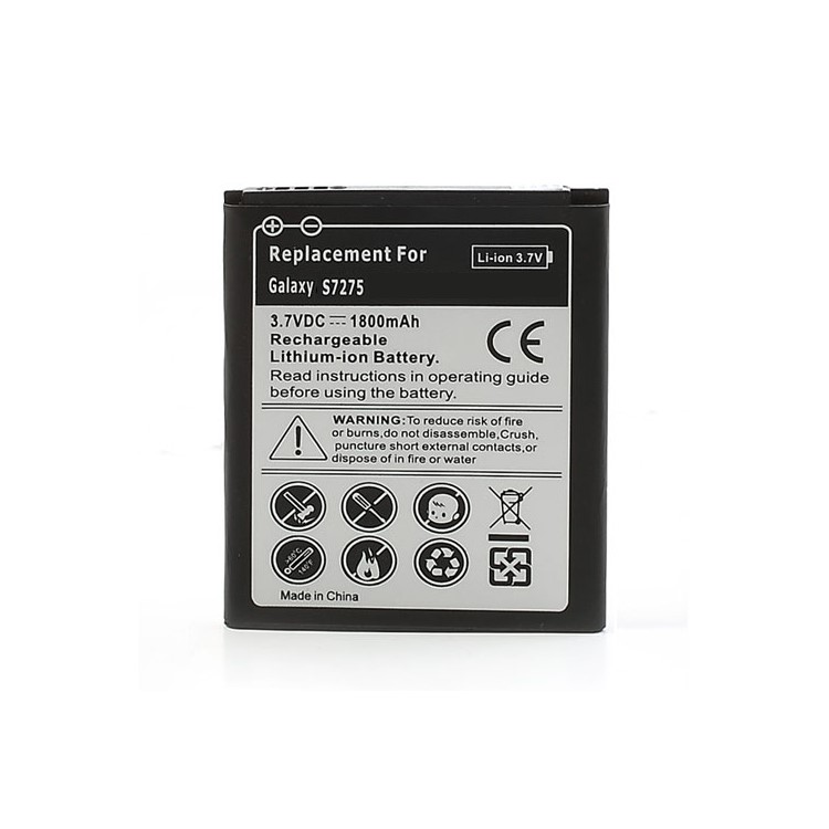 1800mAh Rechargeable Li-ion Battery for Samsung Galaxy Ace 3 S7275-1
