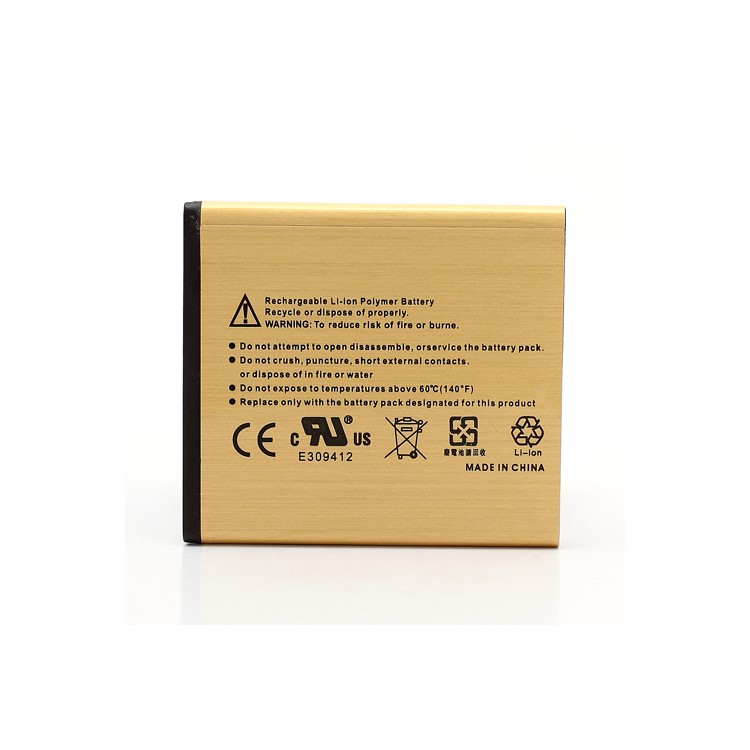 2430mAh High Capacity Gold Battery for Sony Ericsson Xperia Arc X12 / Arc S LT18i-2