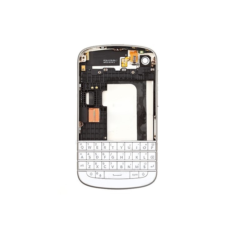 OEM Complete Full Housing Cover Faceplates for BlackBerry Q10 - White-1