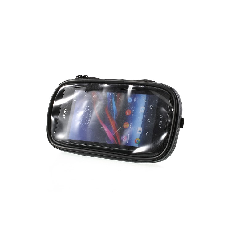 Bike Bicycle Mount Holder Waterproof Case for Samsung I9500 I9300, Size: 16.5 x 9cm-2