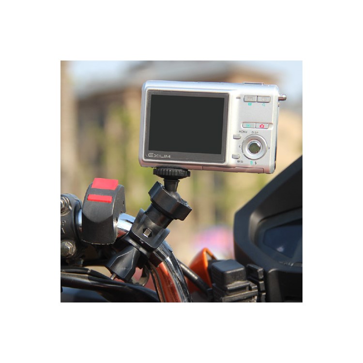 360 Degree Rotating Motorcycle Bike Handlebar Holder for DV Digital Camera-1
