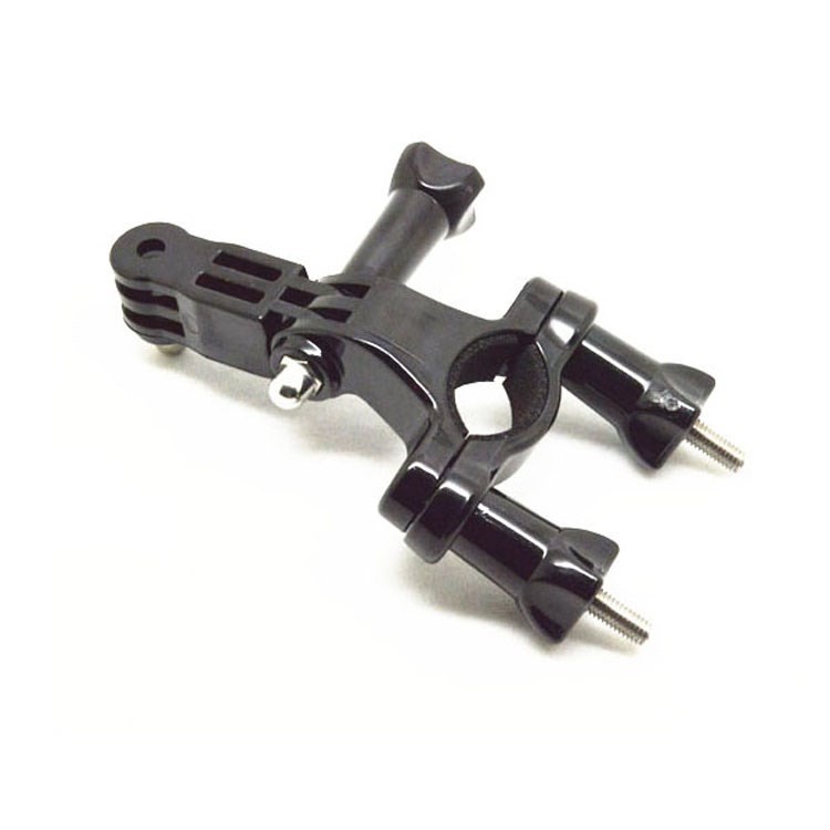 Bicycle Motorcycle Handle Bar Seatpost Mount w/ Three-way Adjustable Pivot Arm for GoPro HD Hero3/2/1-4