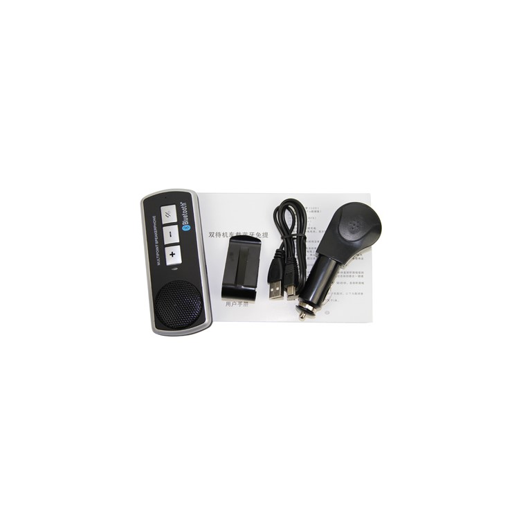 Portable Car Handfree Bluetooth With Multipoint Speakerphone-7