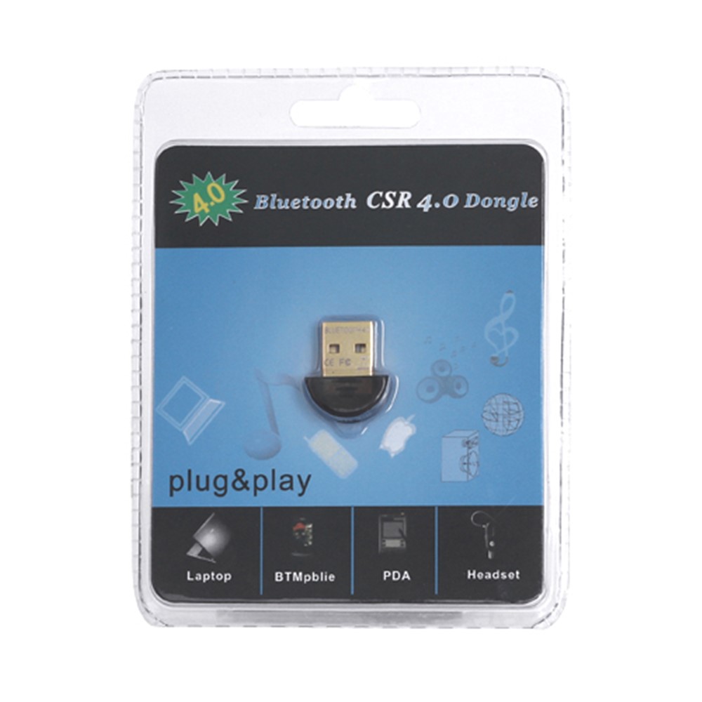 Mini Wireless USB Bluetooth 4.0 V4.0 Adapter Dongle Round Head-4