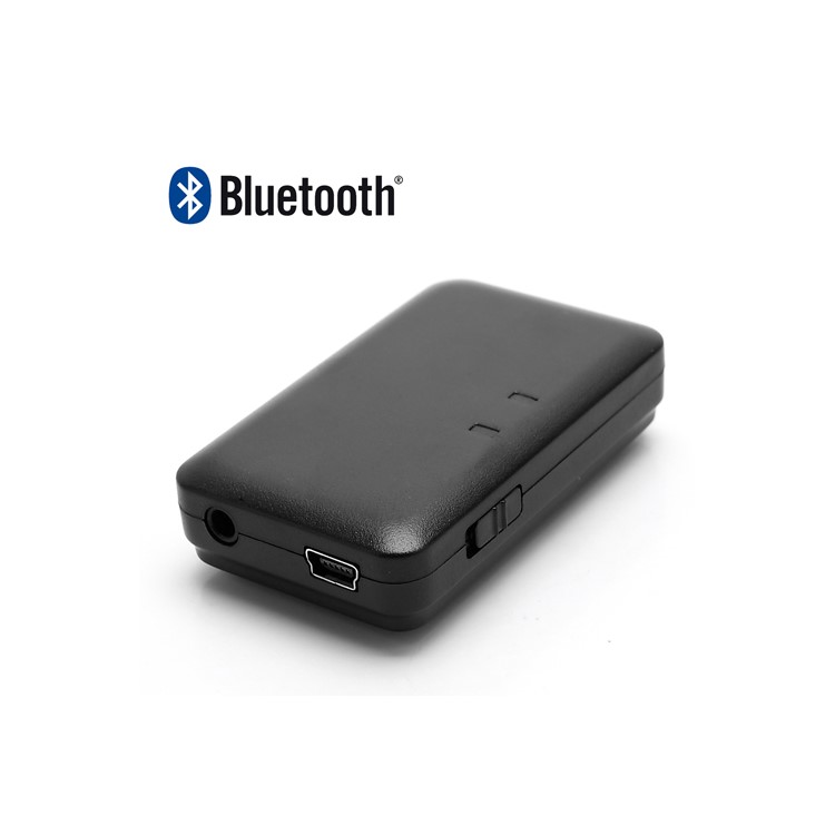 3.5mm Mini USB Wireless Bluetooth Audio Music Receiver for iPhone iPad Bluetooth Cell Phone Bluetooth PC - Black-1