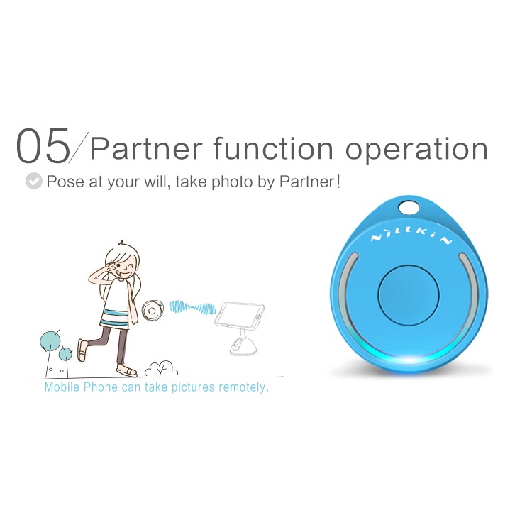 Nillkin V4.0 Bluetooth Photograph Self-timer Anti-lost Anti-theft device for iPhone 5s 5c 5 4s / iPad 4 / Mini / Mini II / Air / The new ipad / Samsung I9500 GALAXY S4-31