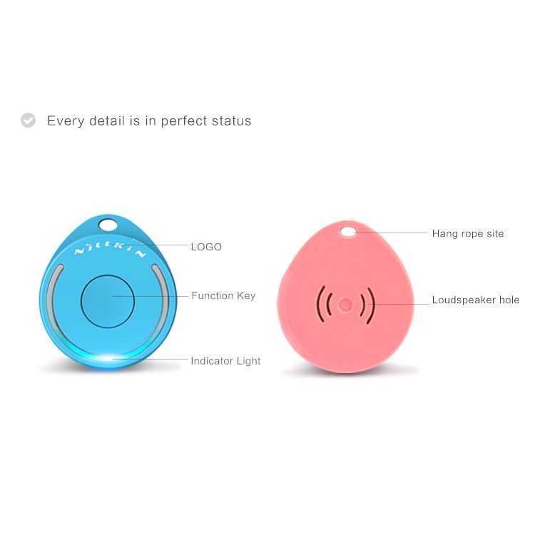 Nillkin V4.0 Bluetooth Photograph Self-timer Anti-lost Anti-theft device for iPhone 5s 5c 5 4s / iPad 4 / Mini / Mini II / Air / The new ipad / Samsung I9500 GALAXY S4-9