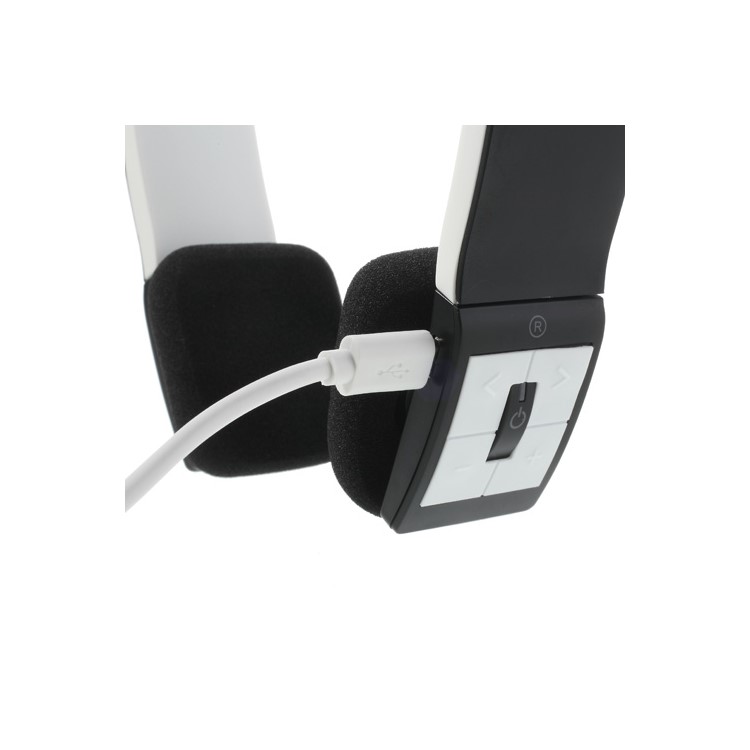 Fashion Wireless Bluetooth V3.0 Stereo On-Ear Earphone with MIC - Black-8