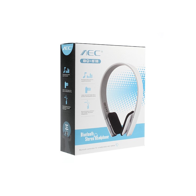 On-ear Sports Bluetooth Headphone with AUX Play Function (BQ-618) - Black-9