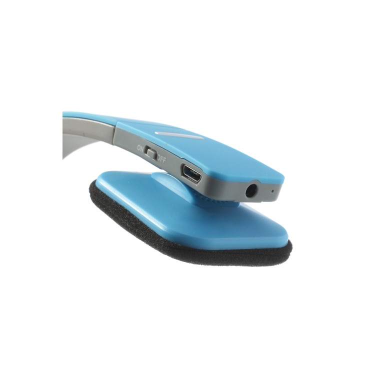 On-ear Sports Bluetooth Headphone Earbuds with AUX Play Function (BQ-618) - Blue-8