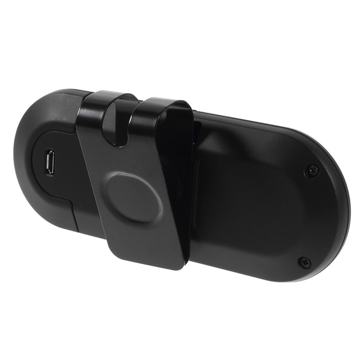 Blue Portable Sunvisor Bluetooth Speakerphone Hands-free Car Kit for iPhone iPad Samsung Sony LG-2